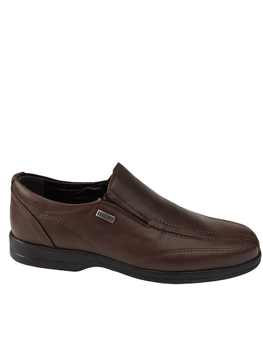 Northway Men's Anatomic Leather Casual Shoes Brown