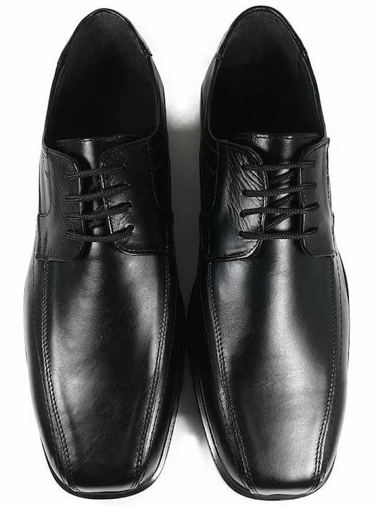 Cockers EL225 Δερμάτινα Ανδρικά Casual Παπούτσια Μαύρα