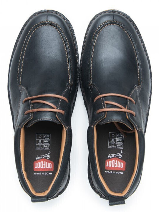 Pantofi casual pentru bărbați Anatomici Negre