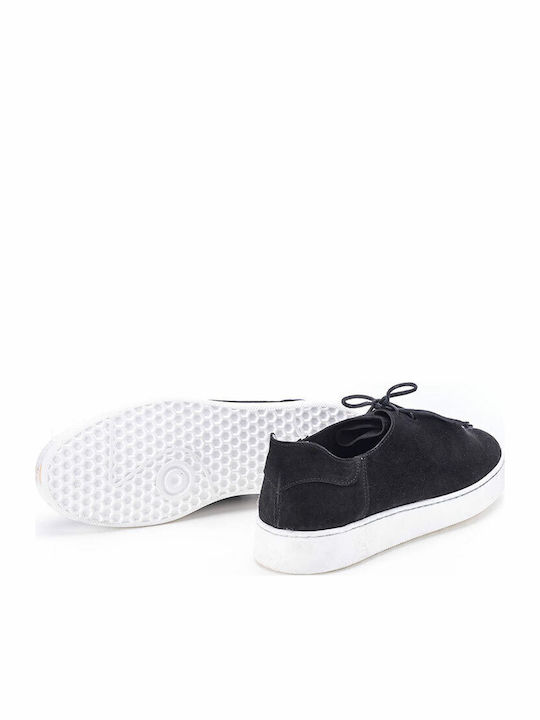 Suede Ανδρικά Casual Παπούτσια Μαύρα