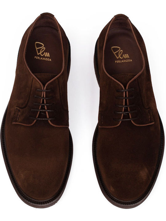 Men's Suede Casual Shoes Brown