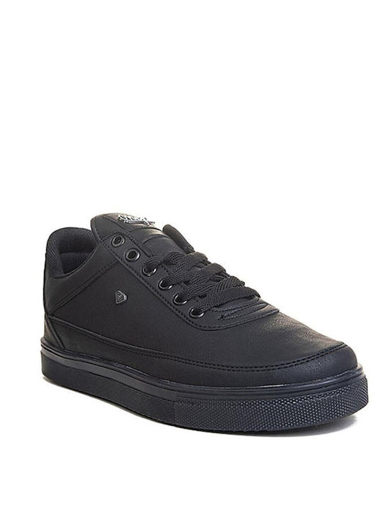 Cosi Shoes Leder Herren Freizeitschuhe Schwarz