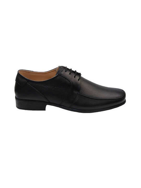 TsimpolisShoes Men's Leather Casual Shoes Black