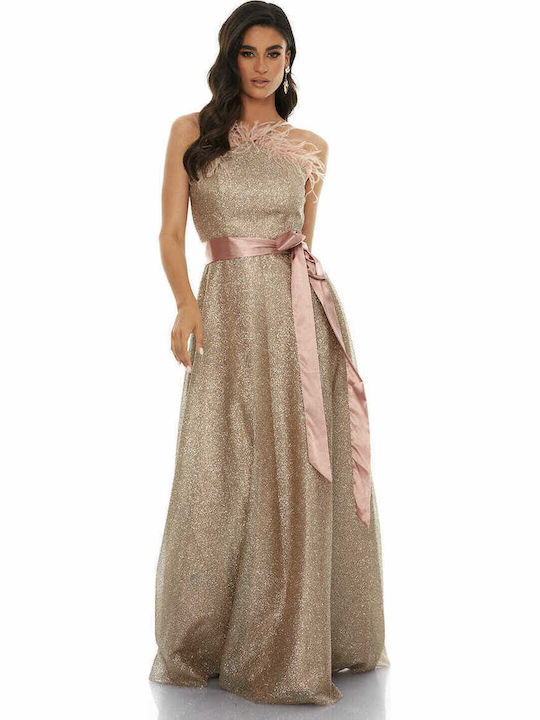 Summer Mini Dress for Wedding / Christening Strapless Silver