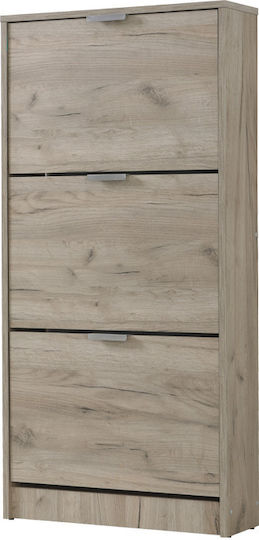 Suport pentru pantofi Base 13 cu 3 Rafturi Maro L58xW18xH119cm