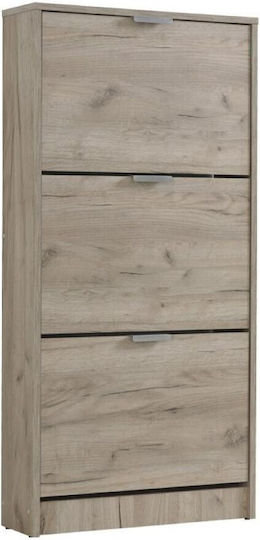 Suport pentru pantofi Base 13 cu 3 Rafturi Maro L58xW18xH119cm