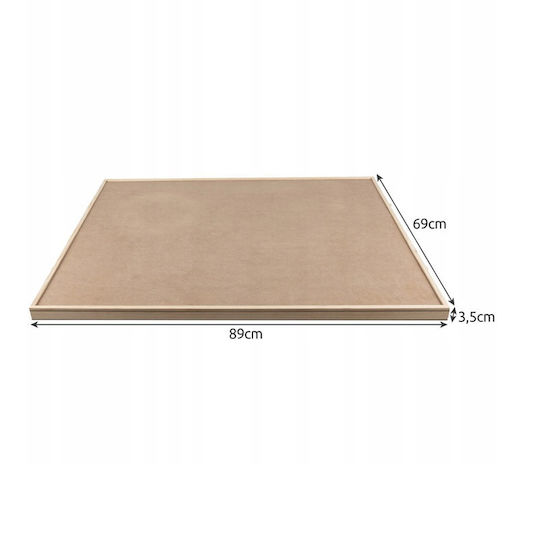 Malatec Пъзел Маса Дървена С 4 Чекмеджета 89x69x3.5 cm