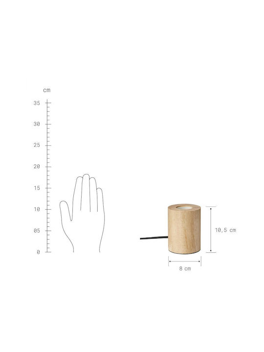 Butlers Διακοσμητικό Φωτιστικό Stilo 8x8x10.5εκ.