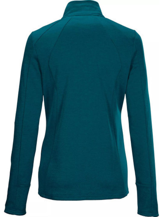 Killtec Fleece Damen Jacke in Türkis Farbe