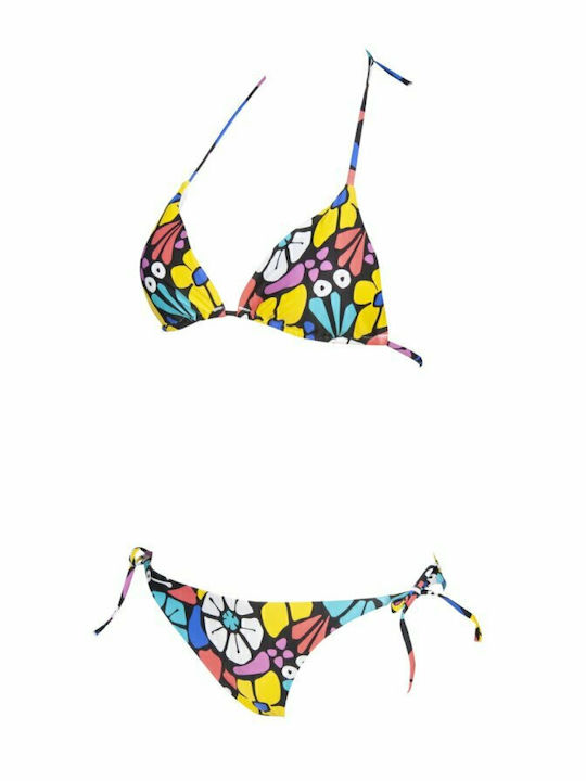 Sportlich Bikini-Set Mehrfarbig