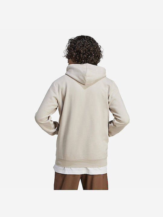 Adidas Men's Sweatshirt with Hood Beige