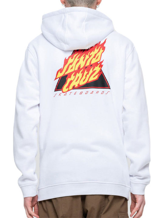 Sweatshirt mit Kapuze Weiß