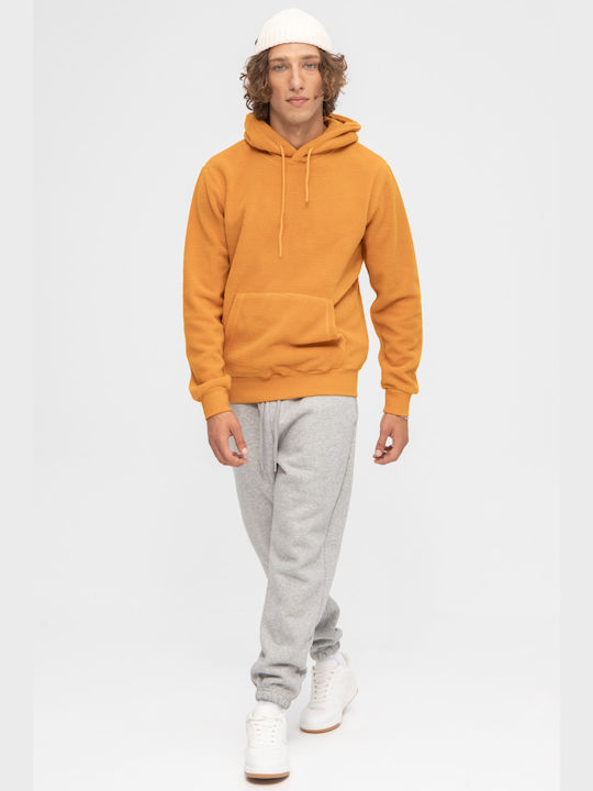 Aristoteli Bitsiani Herren Sweatshirt mit Kapuze Orange