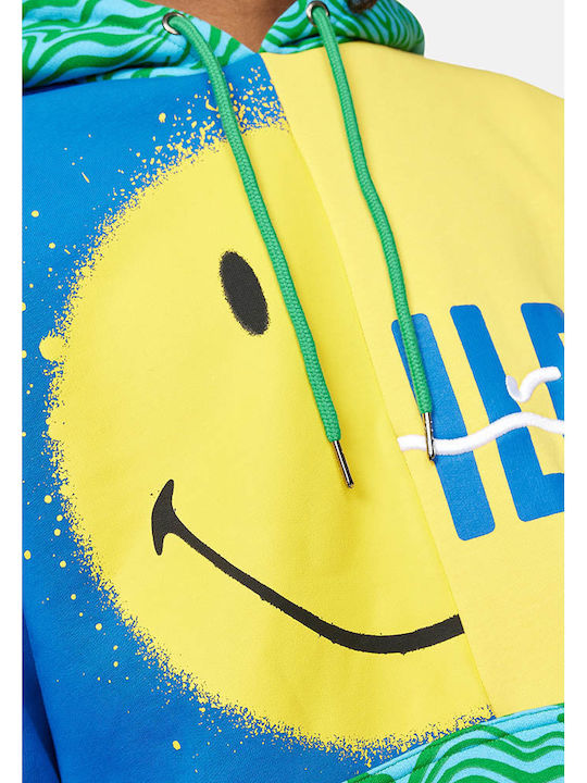 Sweatshirt with Hood Blue
