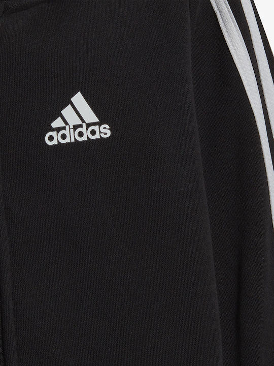 Kids Sweatpants Set Black 2pcs Essentials 3-stripes
