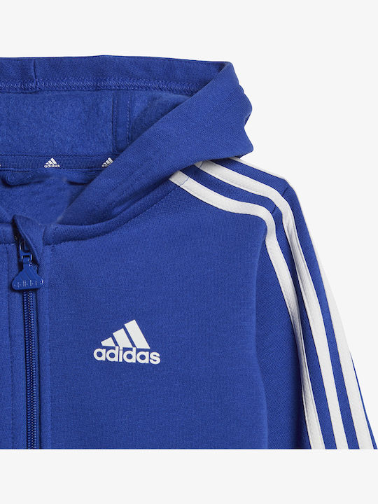 Kids Sweatpants Set With Jacket With Top Grey 2 Pieces Performance