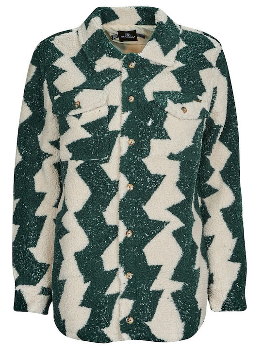 Silent Sherpa Jacket Scurtă Jachetă de femei Puffer