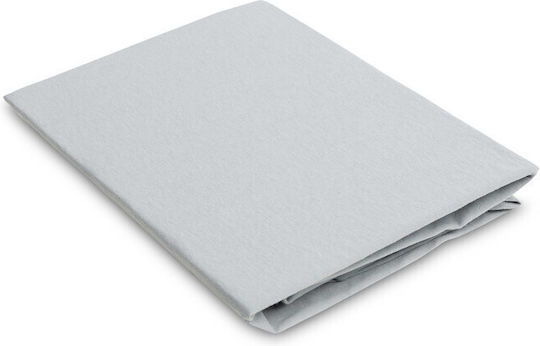 Sensillo Gray Fitted Sheet 40x90cm
