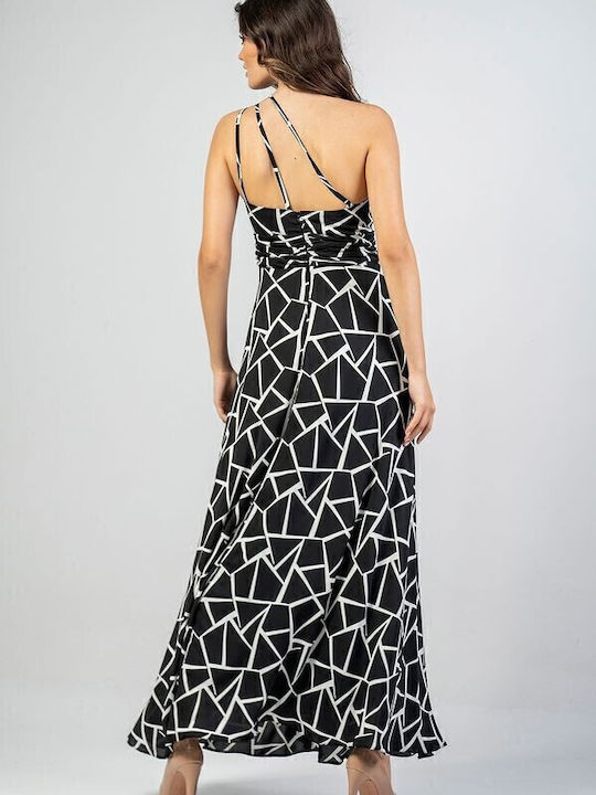 Rochie Maxă de Seară pentru Femei Negru