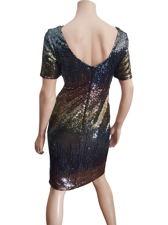 Summer Mini Evening Dress Wrap