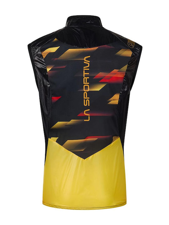 La Sportiva BLIZZARD Men's Sleeveless Sport Jacket Windproof Yellow