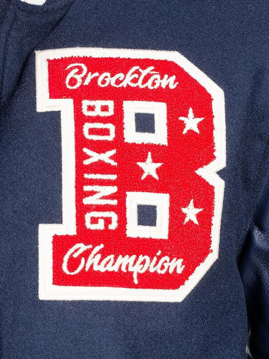College Jacket Navy Blue