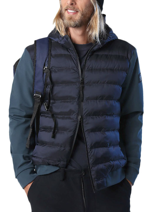 North Sails Herren Jacke Puffer Blau