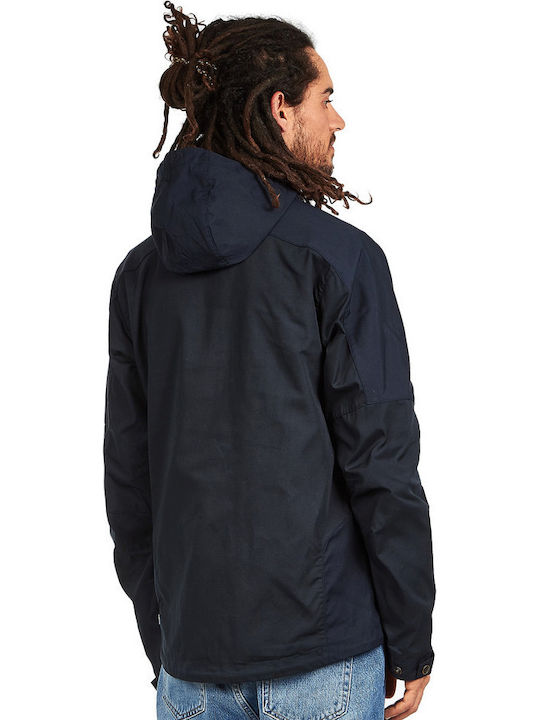 Sten Winter Jacket Waterproof Navy Blue