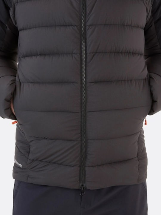 Alpine Χειμωνιάτικο Μπουφάν Puffer Μαύρο