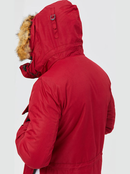 Winter Jacke Rot