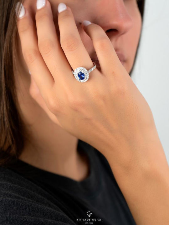 Kiriakos Gofas Single Stone with Diamond
