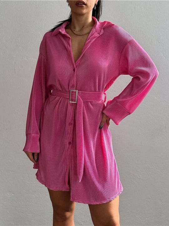 Chica Καλοκαιρινό Mini Φόρεμα Ροζ