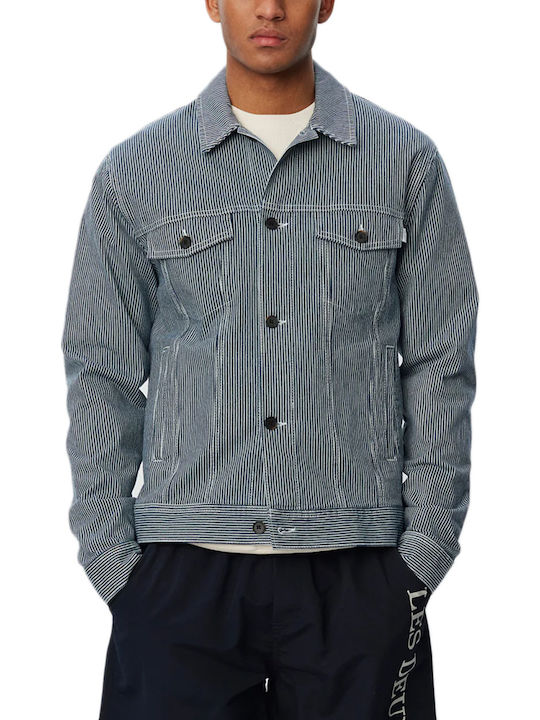 Les Deux Men's Winter Denim Jacket White