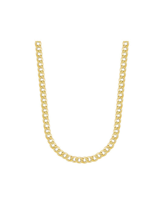 Kiriakos Gofas Gold Chain Neck 14K Thin Thickness 4.6mm