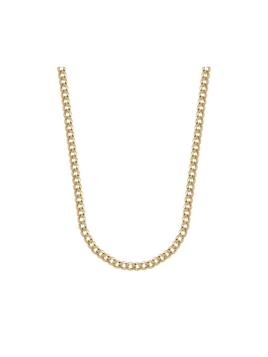 Kiriakos Gofas Gold Chain Neck 14K Thin Thickness 2.65mm