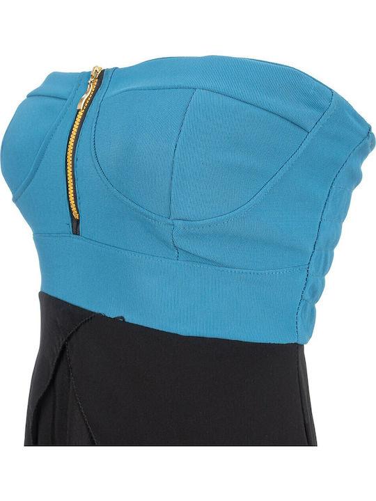 Sommer Mini Kleid Schwarz