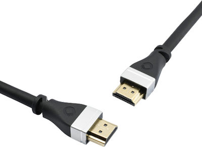 Oehlbach HDMI 2.1 Kabel HDMI-Stecker - HDMI-Stecker 2m Schwarz