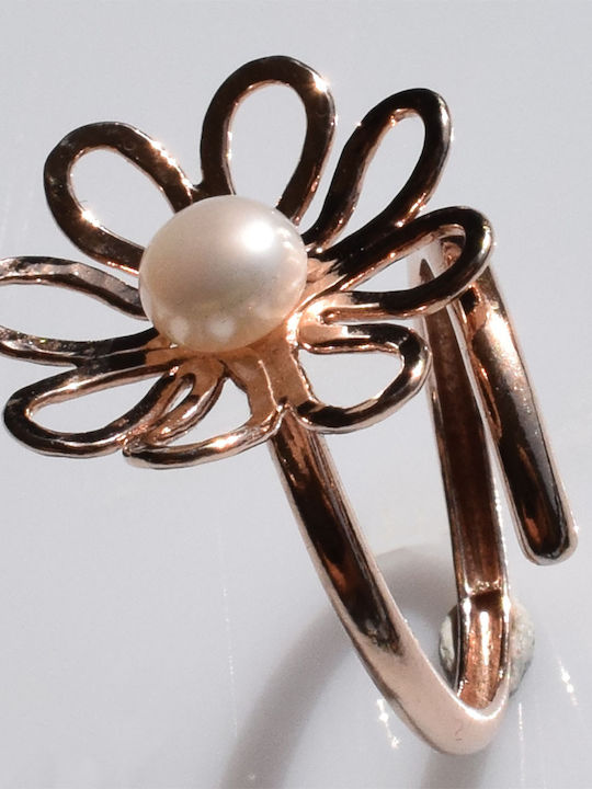 Bizoutaki Women's Silver Gold Plated Ring Bizoutaki Women's Silver Gold Plated Ring