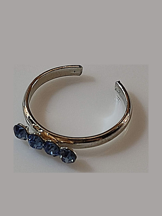Bizoutaki Damen Ring mit Steinen