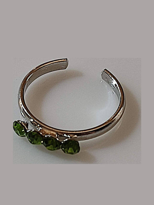 Bizoutaki Damen Ring mit Steinen