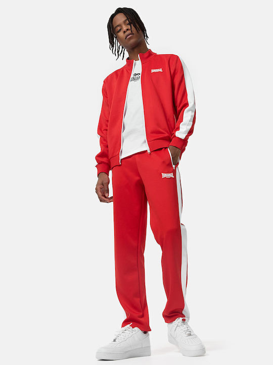 Manhay Trainingsanzug mit Gummizug Rot