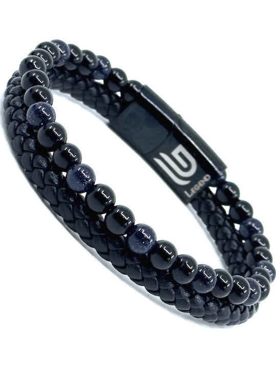 Legend Accessories Leather Bracelet