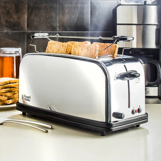 Russell Hobbs Toaster 2 Slots 1600W Inox