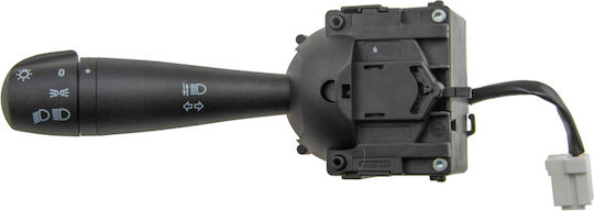 NTY Car Light Switch for Dacia Sandero / Logan / Lodgy Black