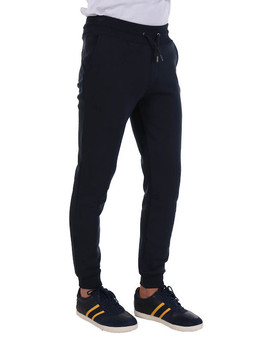 Colmar Men's Sweatpants with Rubber Navy Blue