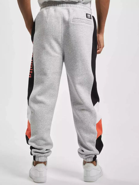 Ecko Unltd Men's Sweatpants with Rubber Gray