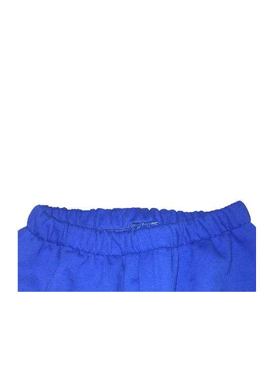 Pantaloni de trening cu Elastic Albastru