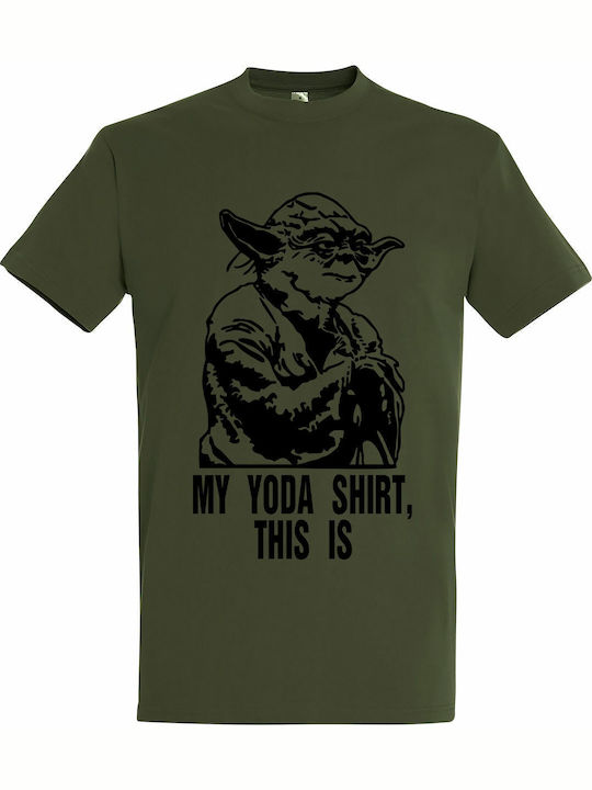 Wars" Light T-shirt Star Wars Πράσινο Βαμβακερό