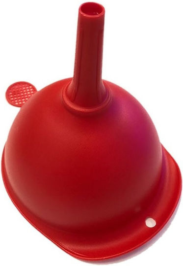 Plastic Funnel with Net 120mm 0012