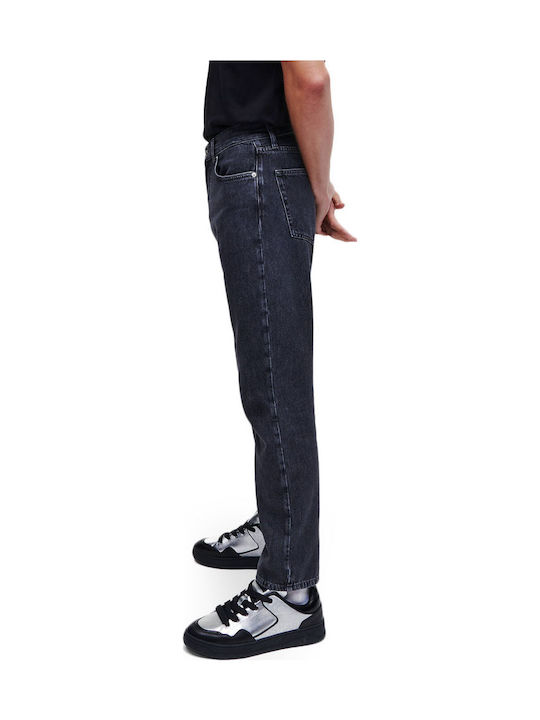 Men's Jeans Pants with Regular Tapered Fit Blue